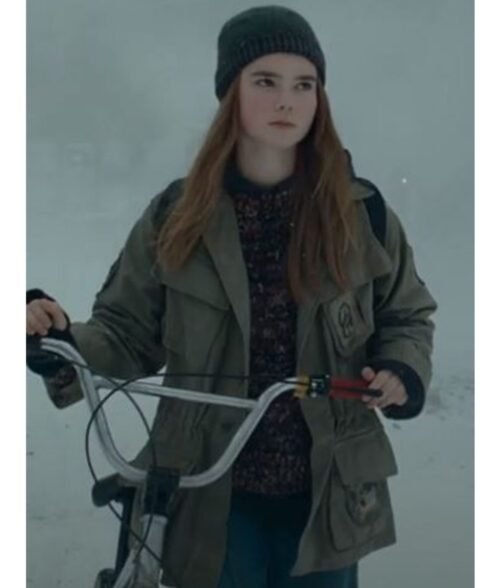 Isabella Sermon Jurassic World Dominion Cotton Green Jacket - Image 14