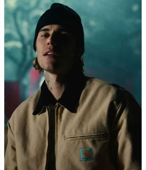 Anyone Justin Bieber Beige Cotton Jacket - Image 8