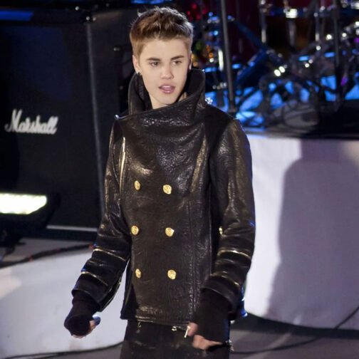 Christmas Concert Justin Bieber Double Breasted Jacket - Image 3
