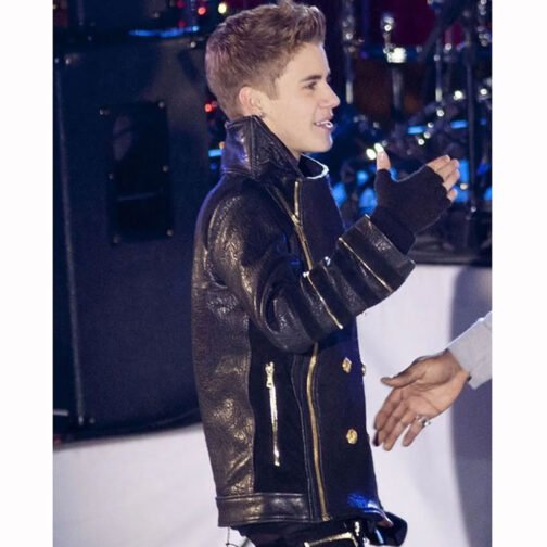 Christmas Concert Justin Bieber Double Breasted Jacket - Image 13