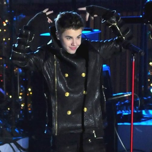 Christmas Concert Justin Bieber Double Breasted Jacket - Image 15