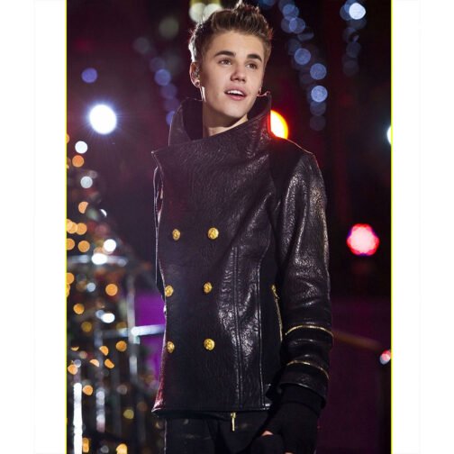 Christmas Concert Justin Bieber Double Breasted Jacket