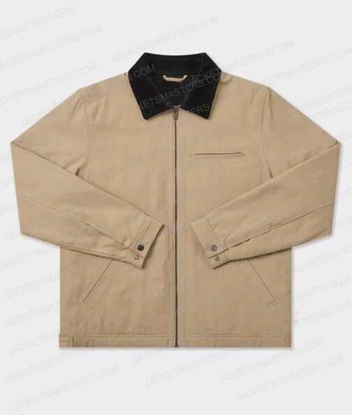 Anyone Justin Bieber Beige Cotton Jacket - Image 3