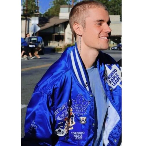 Toronto Maple Leafs Justin Bieber Jacket - Image 4