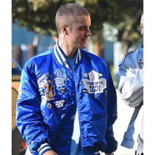 Toronto Maple Leafs Justin Bieber Jacket - Image 2