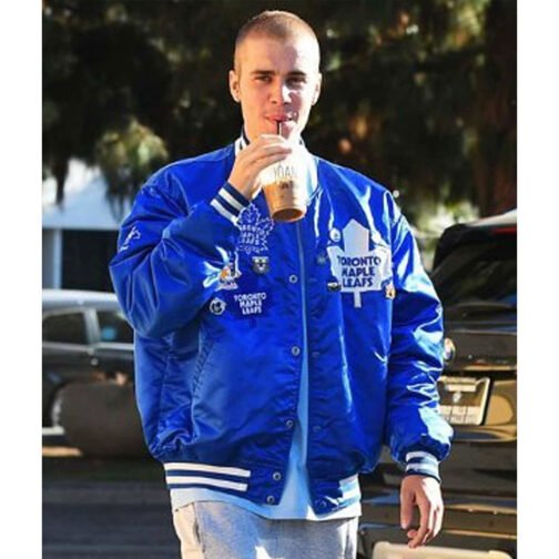 Toronto Maple Leafs Justin Bieber Jacket - Image 6