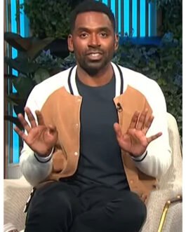 Justin Sylvester E! News Daily Pop Bomber Jacket
