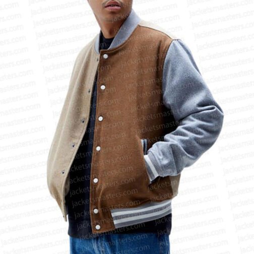 The Villains of Valley View Kainalu Moya Varsity Jacket - Image 4