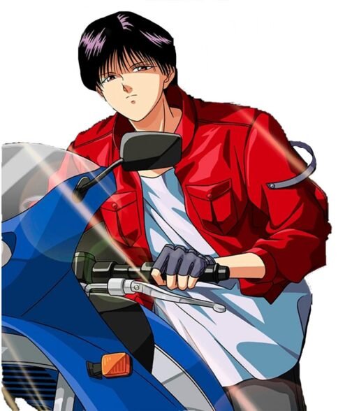 Yuyu Hakusho Sniper Red Cotton Jacket - Image 2