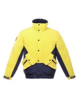 Power Book III Mekai Curtis Down Yellow and Blue Jacket