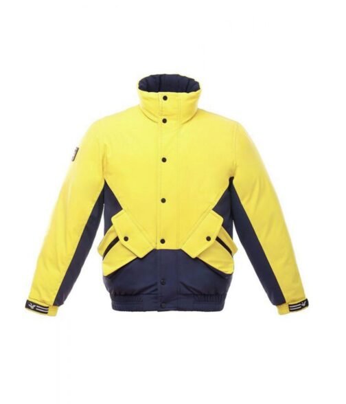 Power Book III Mekai Curtis Down Yellow and Blue Jacket