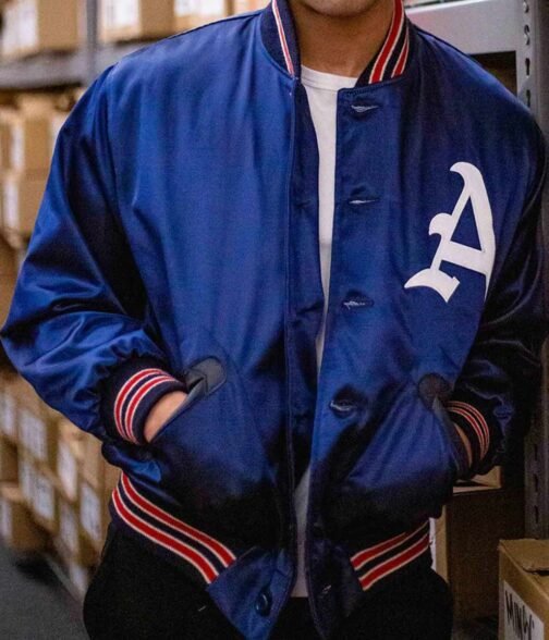 Navy Blue 1960 Kansas City Athletics Jacket - Image 4