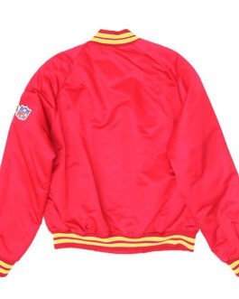 Kansas City Chief Team 1990’s Red Bomber Jacket