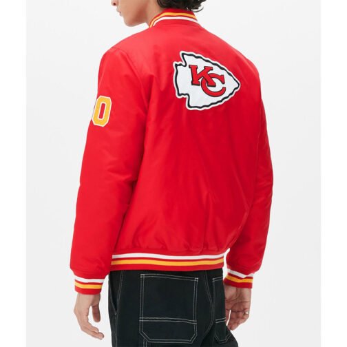 Kansas City Chiefs 60 Varsity Satin Jacket - Image 2