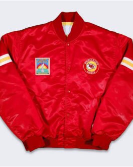 80’s Kansas City Chiefs Red Bomber Jacket