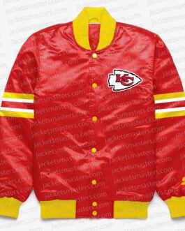 Kansas City Chiefs Button Down Red Jacket