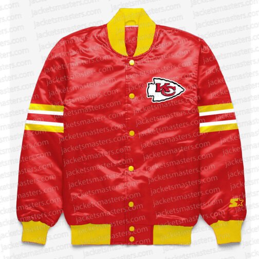 Kansas City Chiefs Button Down Red Jacket