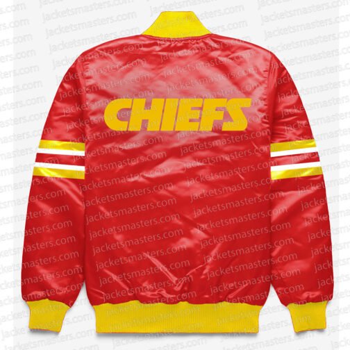 Kansas City Chiefs Button Down Red Jacket - Image 2