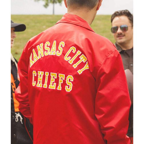Kansas City Chiefs Coach Red Jacket - Image 3