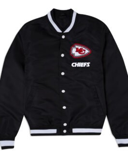 Kansas City Chiefs Logo Select Black Jacket