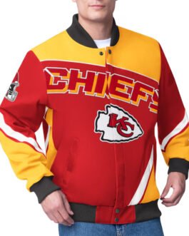 Kansas City Chiefs Maximum Racing Red Jacket