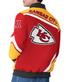 Kansas City Chiefs Maximum Racing Red Jacket