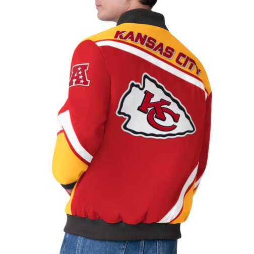 Kansas City Chiefs Maximum Racing Red Jacket - Image 2