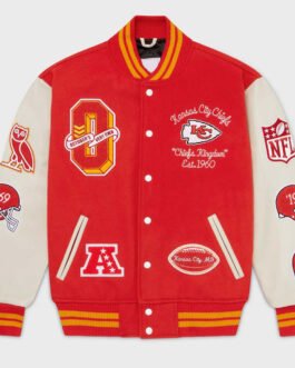 OVO Kansas City Chiefs Varsity Jacket