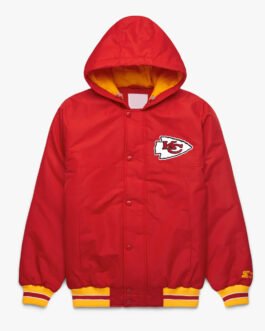 Kansas City Chiefs Red Hooded Jacket