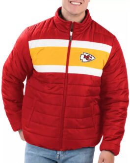 Kansas City Chiefs Red Puffer Jacket