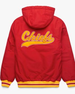 Kansas City Chiefs Red Hooded Jacket