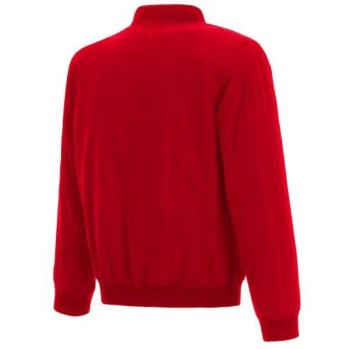 Kansas City Chiefs Red Nylon Bomber Jacket - Image 2