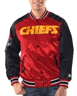 Renegade Kansas City Chiefs Red and Black Jacket