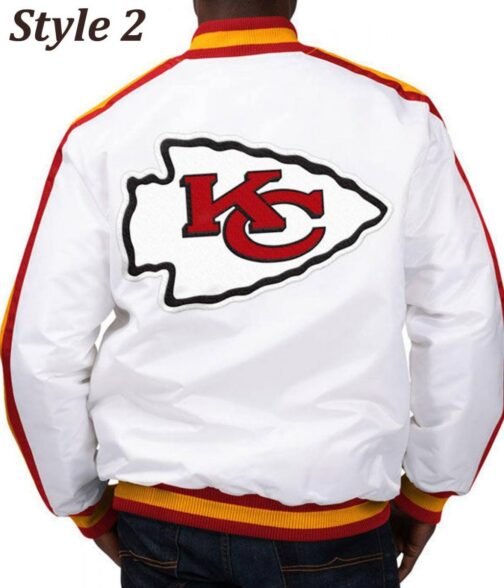 Kansas City Chiefs Starter Satin Jacket - Image 5