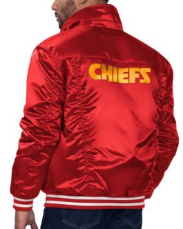 Kansas City Chiefs Silver Tab Trucker Jacket