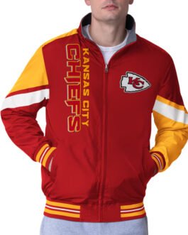 Kansas City Chiefs Strong Arm Red Full-Zip Jacket