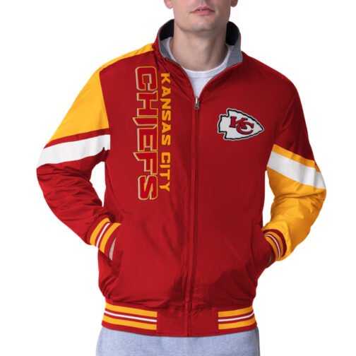 Kansas City Chiefs Strong Arm Red Full-Zip Jacket