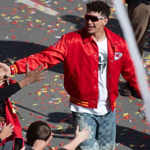Patrick Mahomes Super Bowl LVIII Kansas City Chiefs Jacket - Image 14
