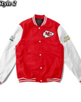 Kansas City Chiefs Super Bowl Champions Red/White Jacket