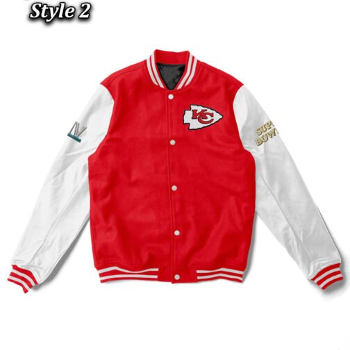 Kansas City Chiefs Super Bowl Champions Red/White Jacket - Image 2