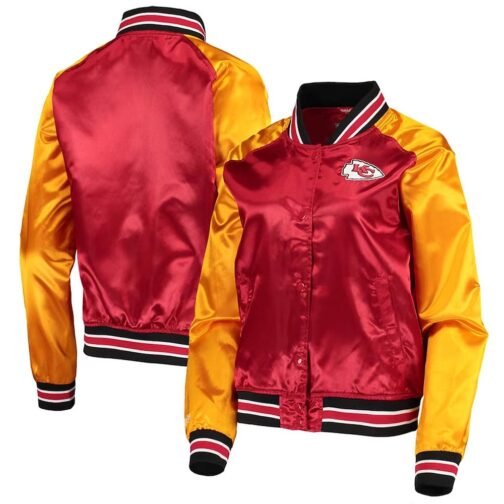 Kansas City Chiefs Team 2.0 Satin Jacket - Image 3