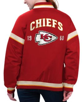 Kansas City Chiefs Tournament Red Varsity Jacket
