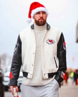 Kansas City Chiefs Travis Kelce Varsity Jacket