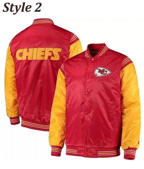 Kansas City Chiefs Starter Red Jacket - Image 5