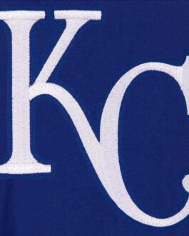 Kansas City Royals Accent Varsity Royal Wool Jacket