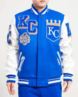 Mashup Kansas City Royals Varsity Jacket