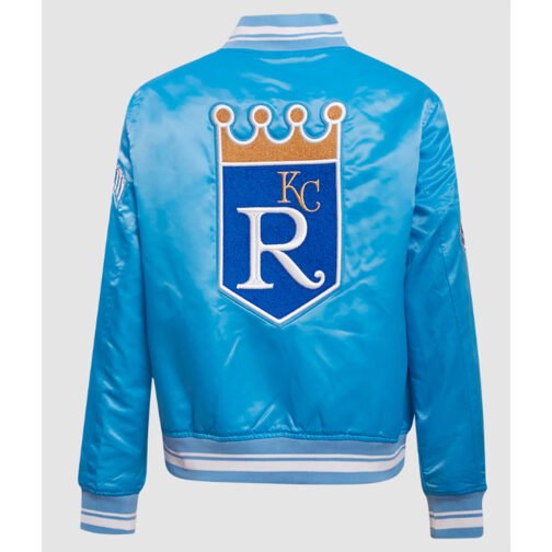 Kansas City Royals Retro Classic Rib Jacket - Image 2