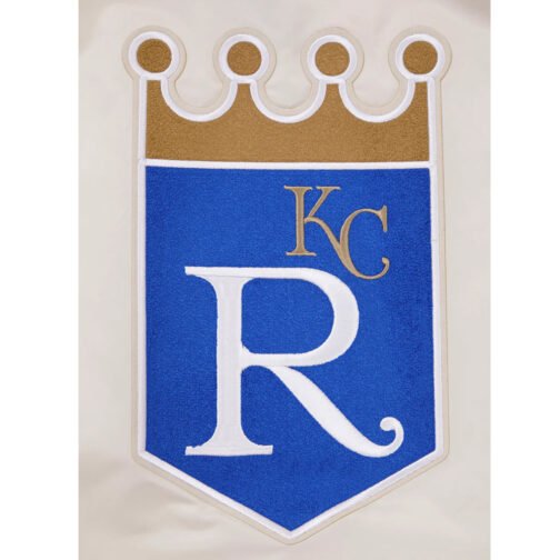 Kansas City Royals Retro Classic Rib Satin Jacket - Image 10