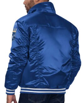 Kansas City Royals Royal Silver Tab Trucker Jacket