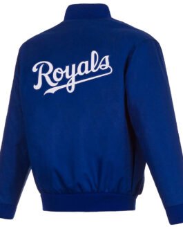 Kansas City Royals Royal Varsity Wool Jacket